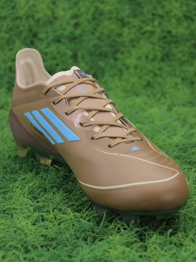 adidas F50 Messi X Bad Bunny Elite FG - Cardboard/Cream White/Bright Cyan
