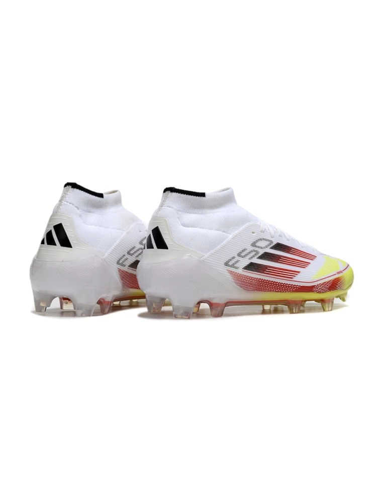 adidas F50 Womens Elite Mid FG White Solar Red Lucid Blue