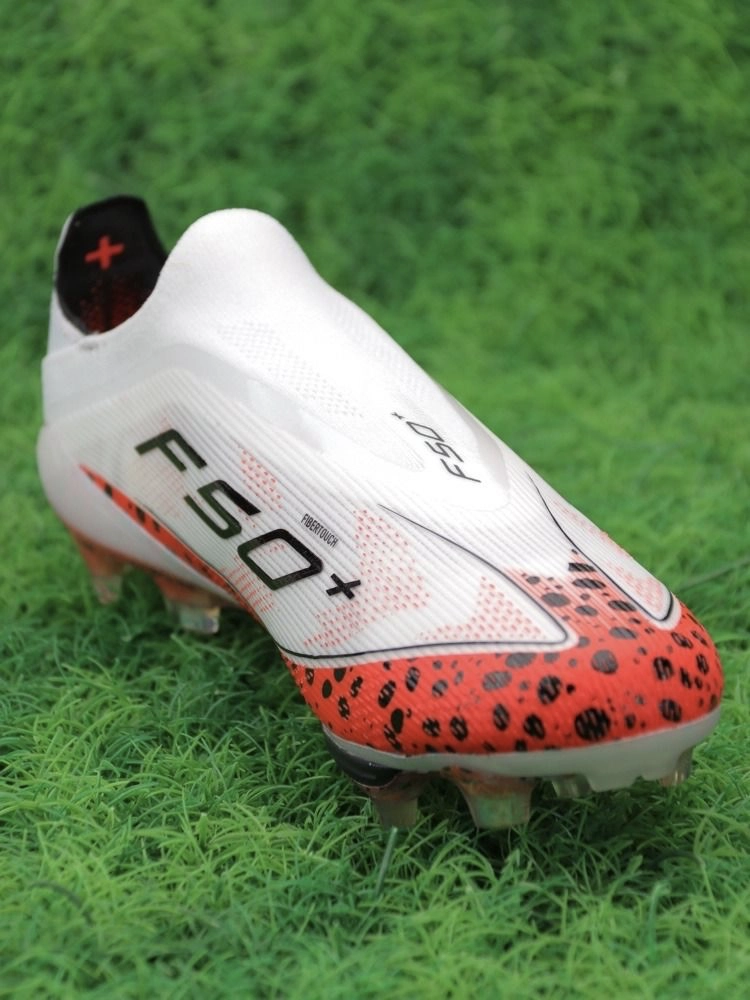 adidas F50+ Elite Laceless FG Safari - White/Black