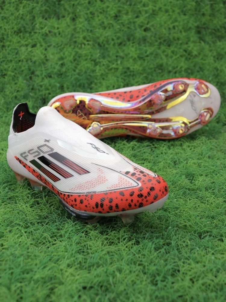 adidas F50+ Elite Laceless FG Safari - White/Black