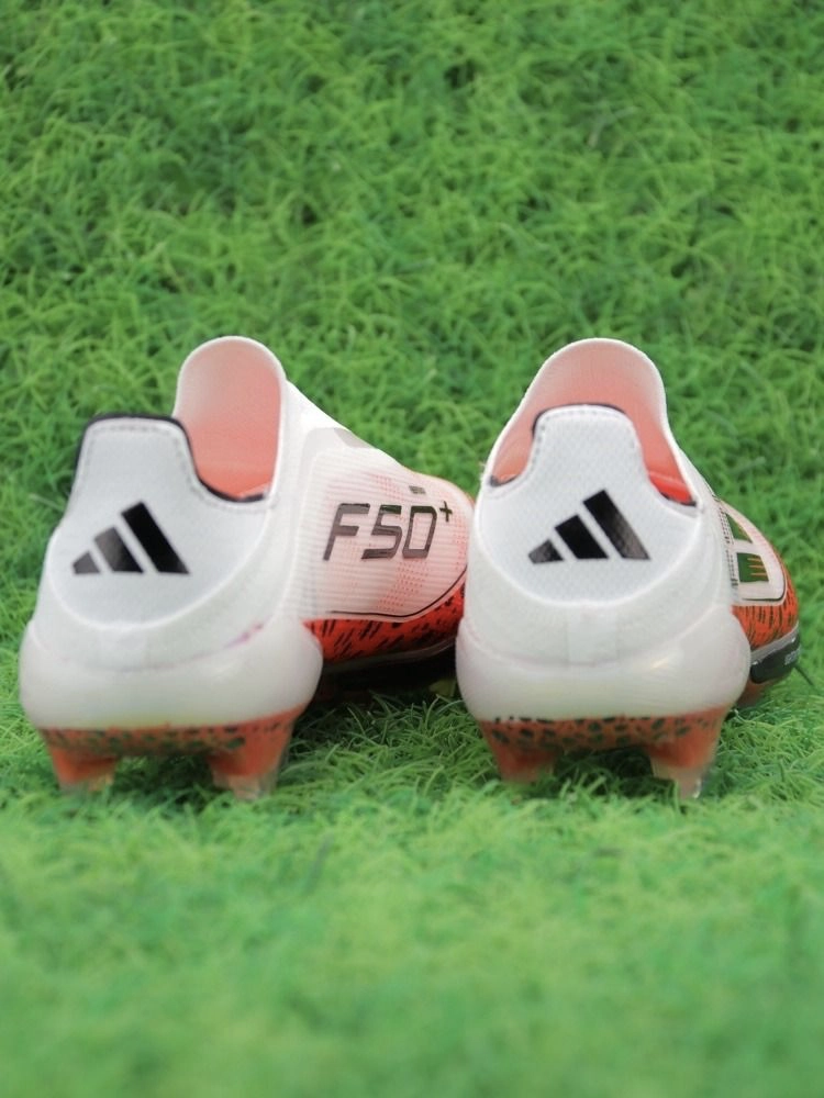 adidas F50+ Elite Laceless FG Safari - White/Black