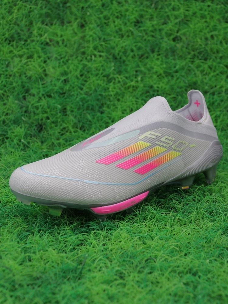 adidas F50+ Elite Laceless FG Silver Pink