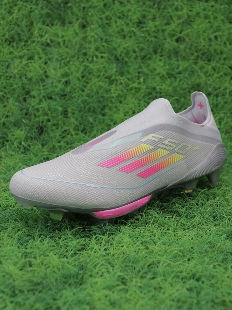 adidas F50+ Elite Laceless FG Silver Pink