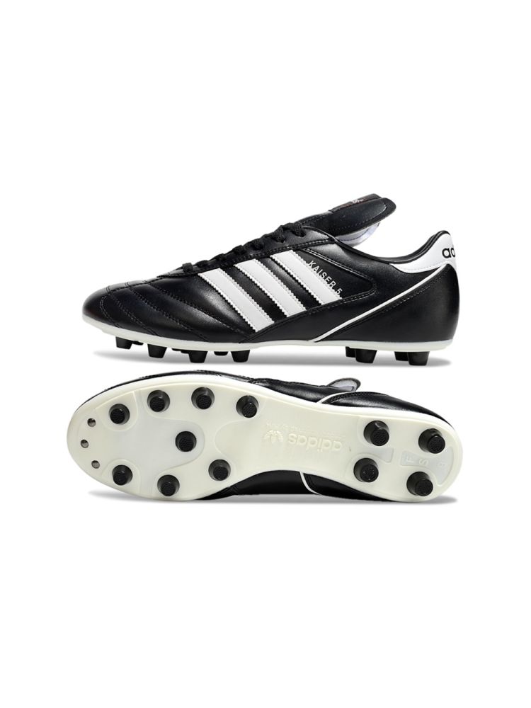 adidas Kaiser 5 FG Black White Red