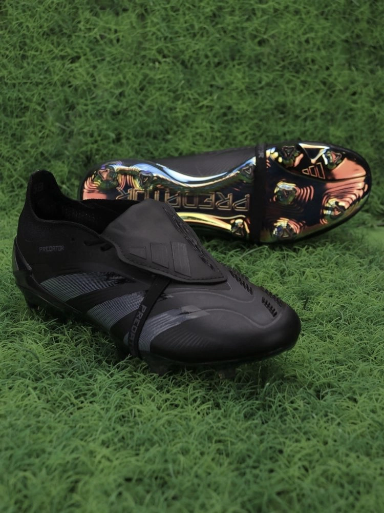 adidas Predator 24+ Elite FT FG Base Black Pack - Core Black/Carbon/Core Black