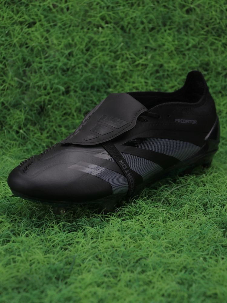 adidas Predator 24+ Elite FT FG Base Black Pack - Core Black/Carbon/Core Black