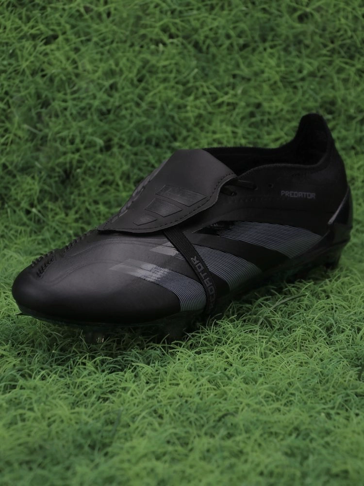 adidas Predator 24+ Elite FT FG Base Black Pack - Core Black/Carbon/Core Black