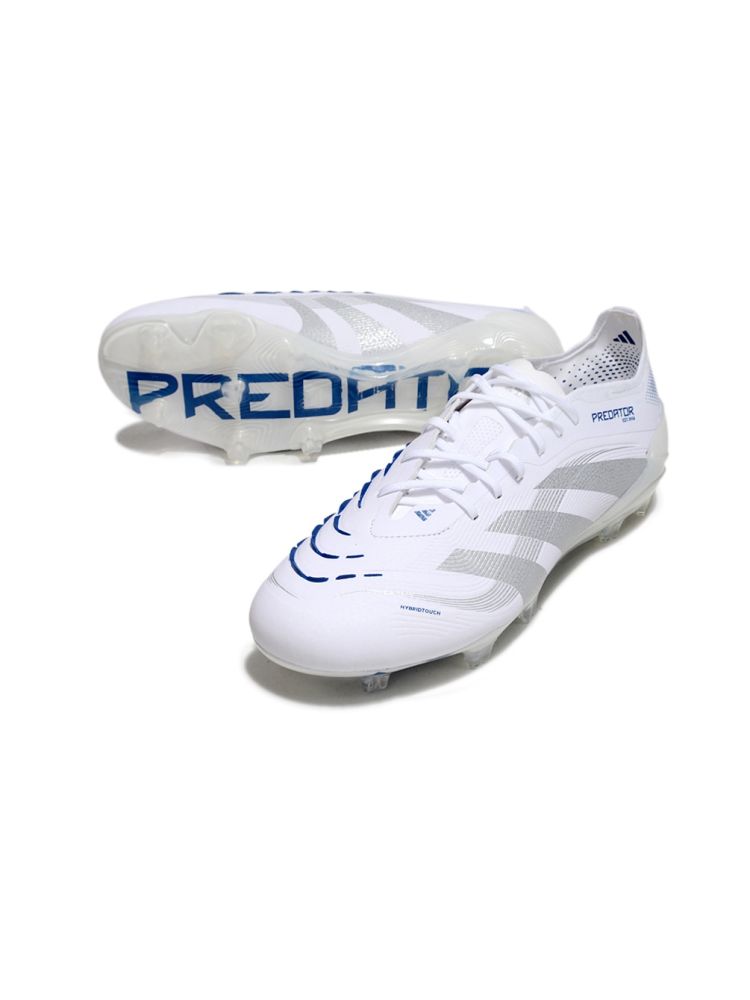adidas Predator Elite FG White Silver Metallic Bright Royal