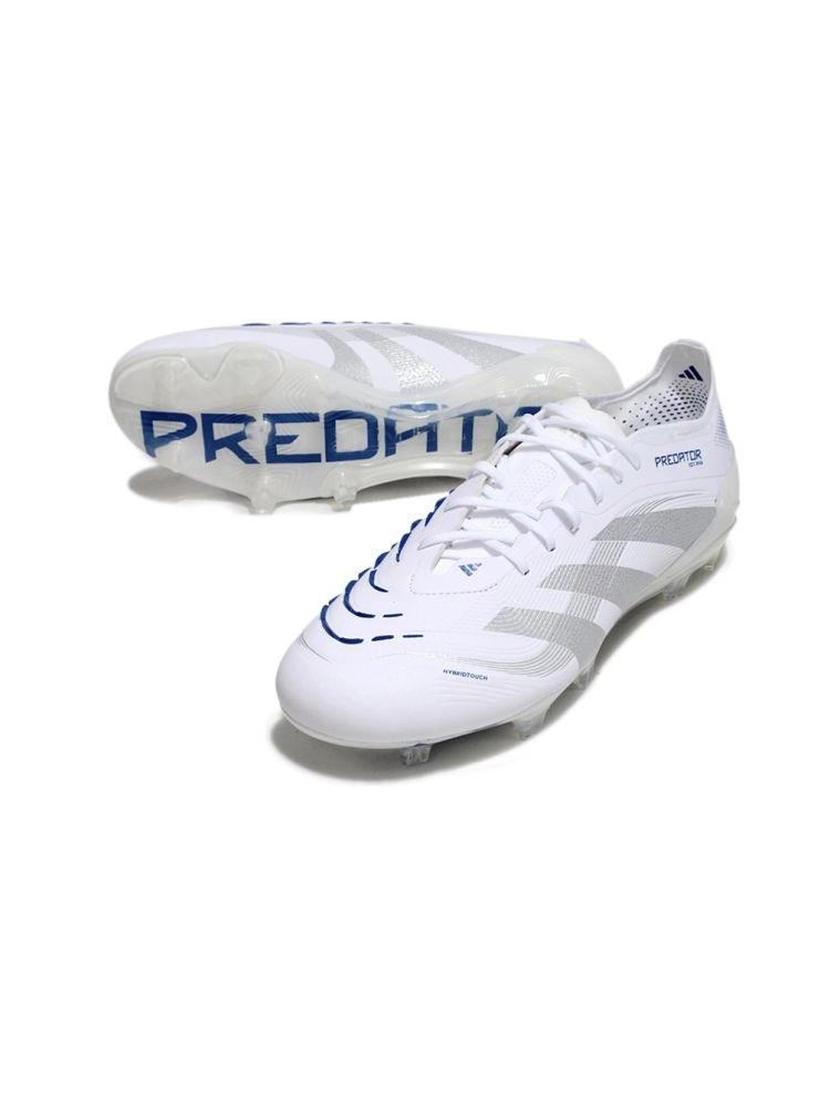 adidas Predator Elite FG White Silver Metallic Bright Royal