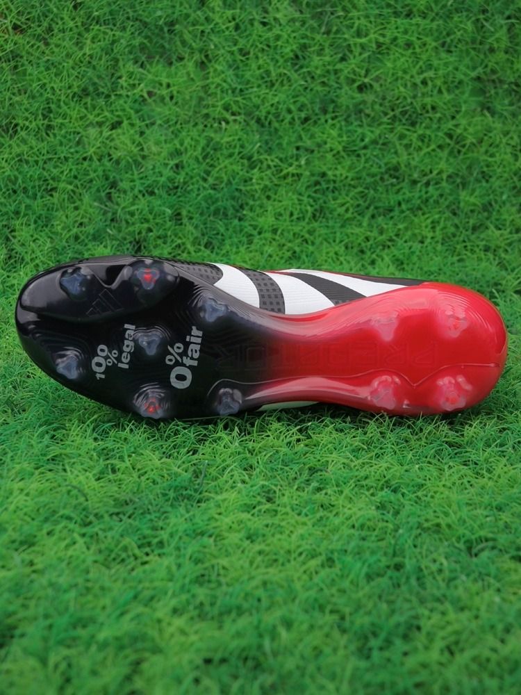 adidas Predator Elite Laceless FG 2025 Moments - Black/White/Vivid Red