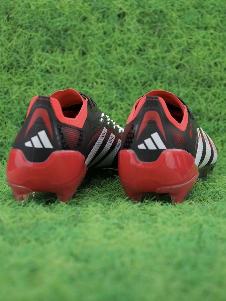 adidas Predator Elite Laceless FG 2025 Moments - Black/White/Vivid Red