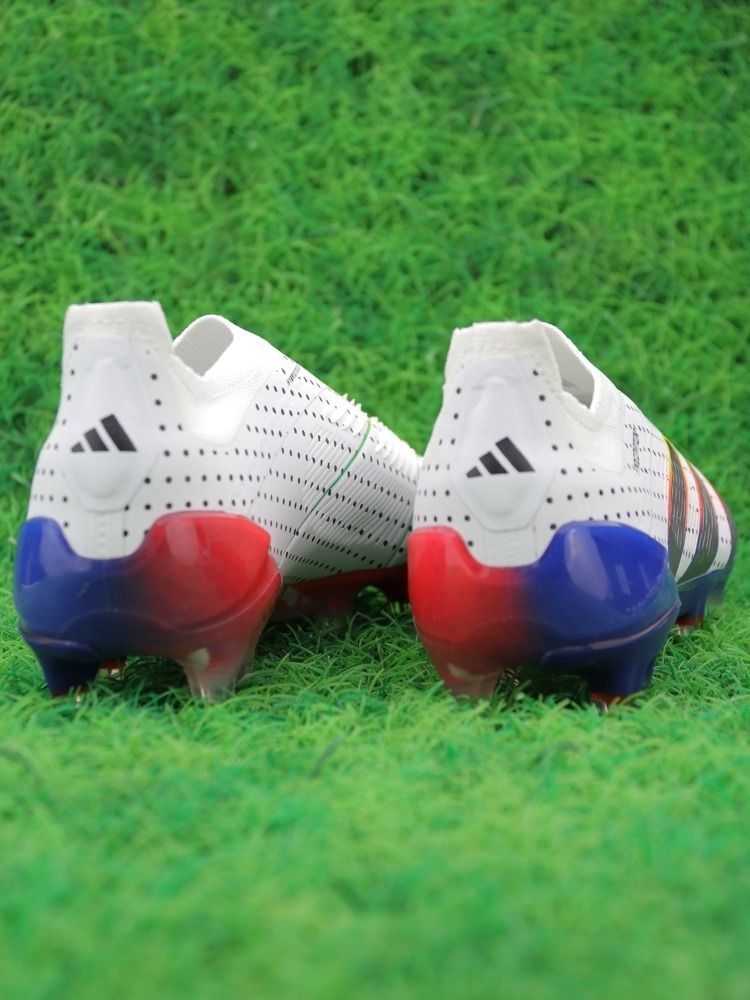 adidas Predator Elite Laceless FG - Cloud White/Solar Yellow/Power Blue