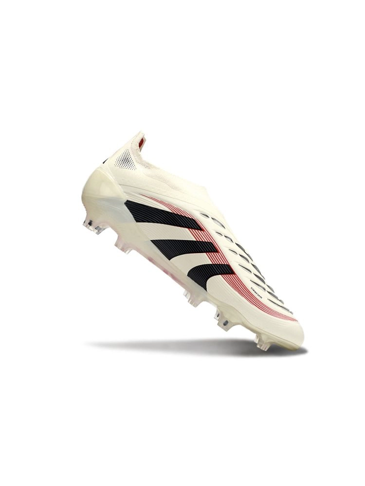 adidas Predator Elite Laceless FG Off White Core Black Pure Ruby