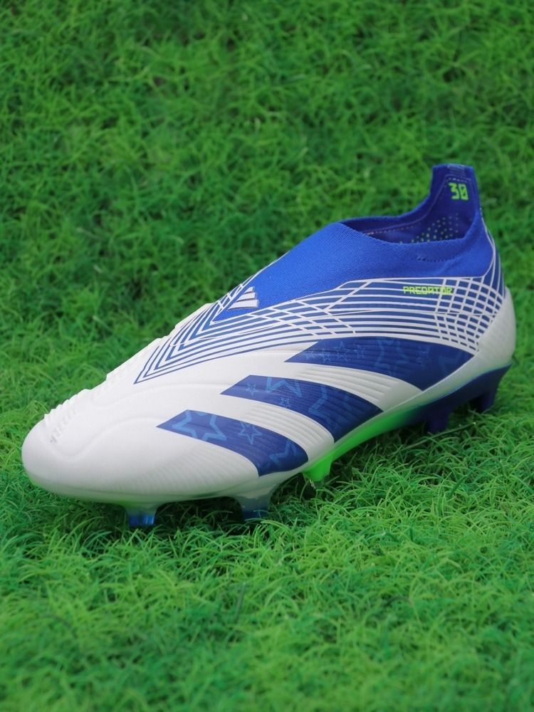 Adidas Predator Elite Laceless FG White Blue Green