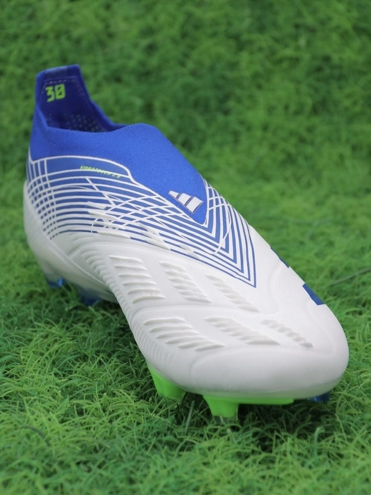 Adidas Predator Elite Laceless FG White Blue Green
