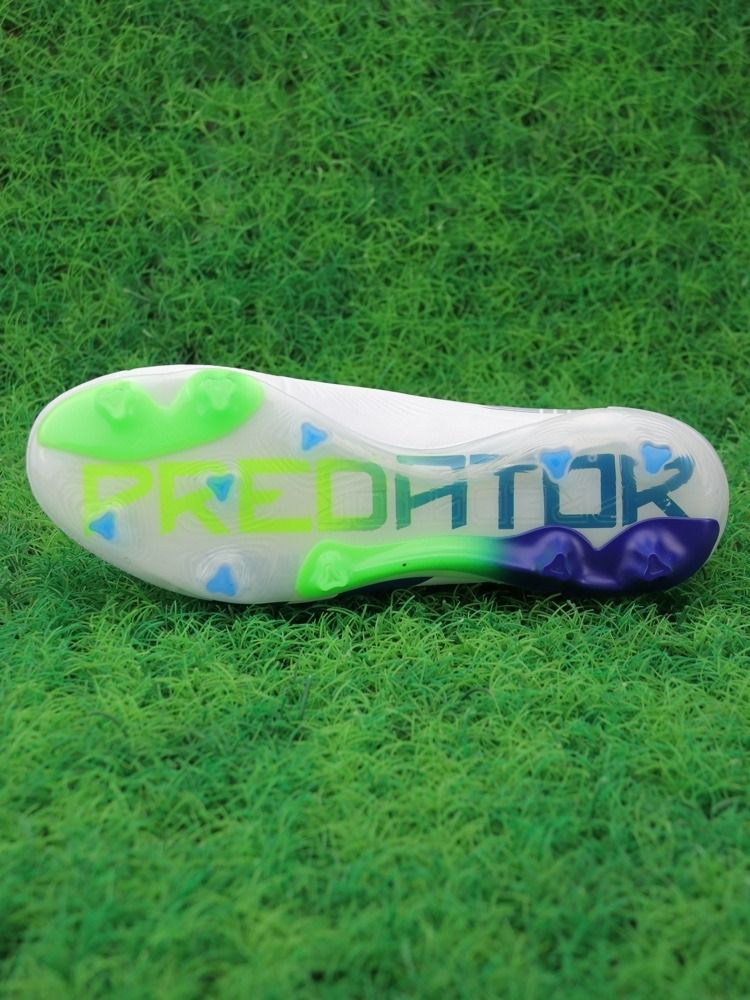 Adidas Predator Elite Laceless FG White Blue Green