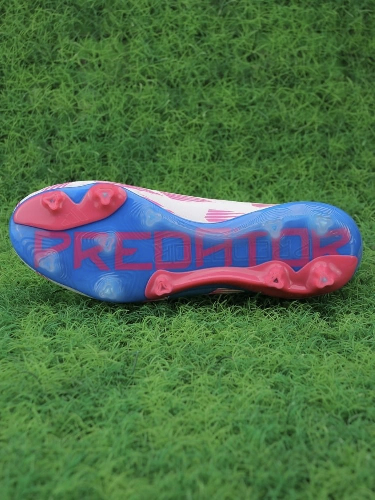 adidas Predator Elite Laceless FG Reemergence - White/Solar Blue/Solar Pink