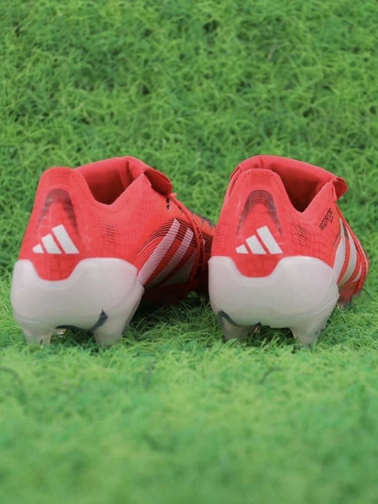 adidas Predator Elite Tongue FG 2025 Pure Victory - Lucid Red/White/Black