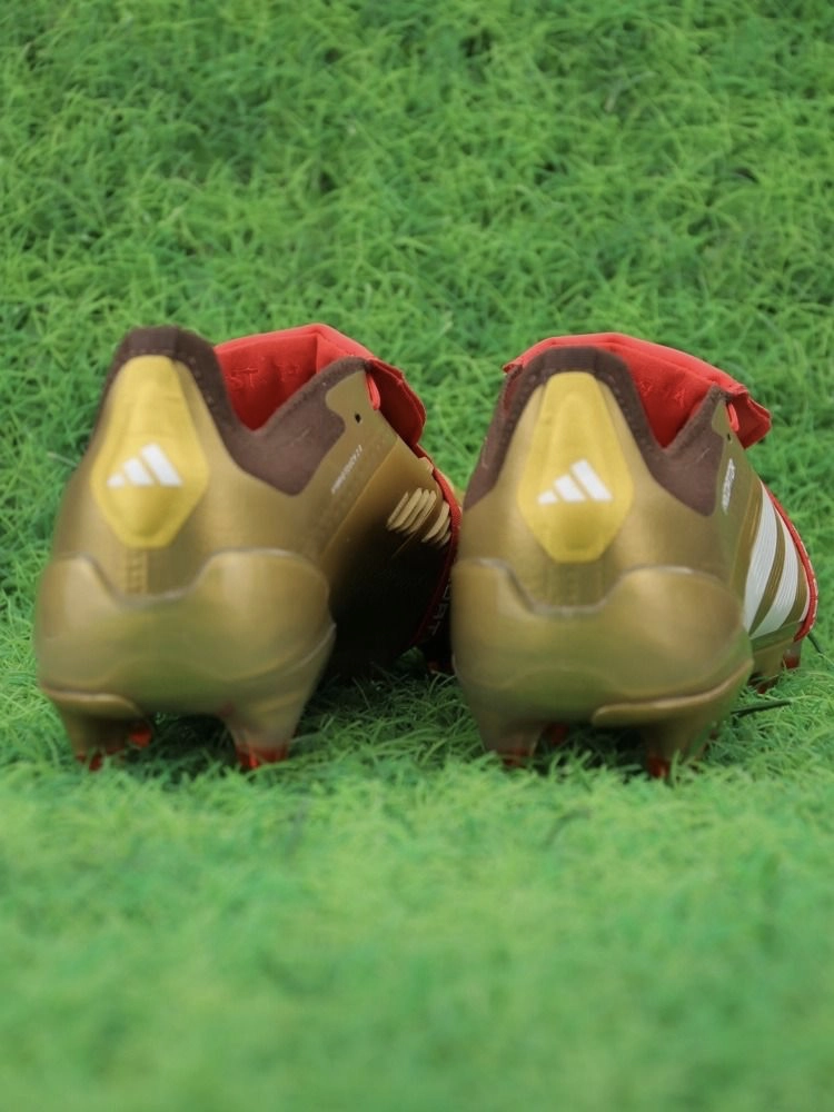 adidas Predator Elite Tongue FG - Gold/White/Red