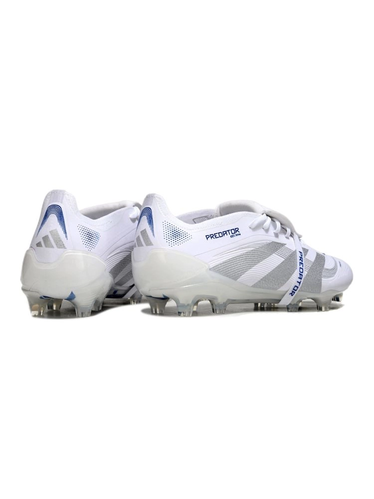 adidas Predator Elite Tongue FG White Silver Metallic Bright Royal