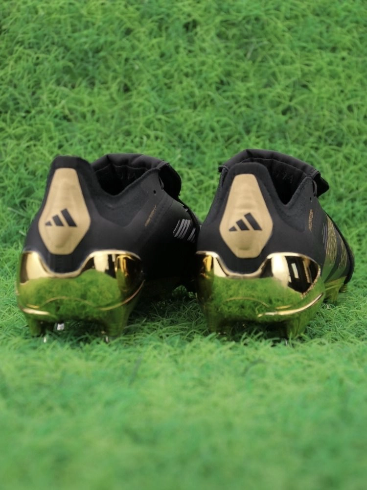 adidas Predator x Bellingham Elite Tongue FG - Core Black/Core Black/Gold Met