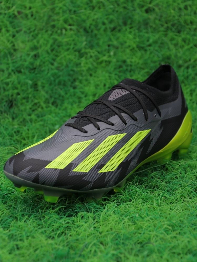adidas X Crazyfast Injection.1 FG - Core Black/Team Solar Yellow/Grey Five