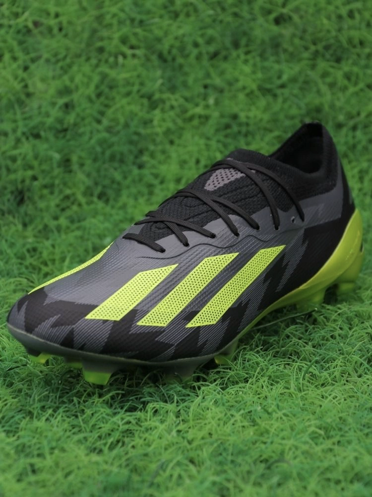 adidas X Crazyfast Injection.1 FG - Core Black/Team Solar Yellow/Grey Five