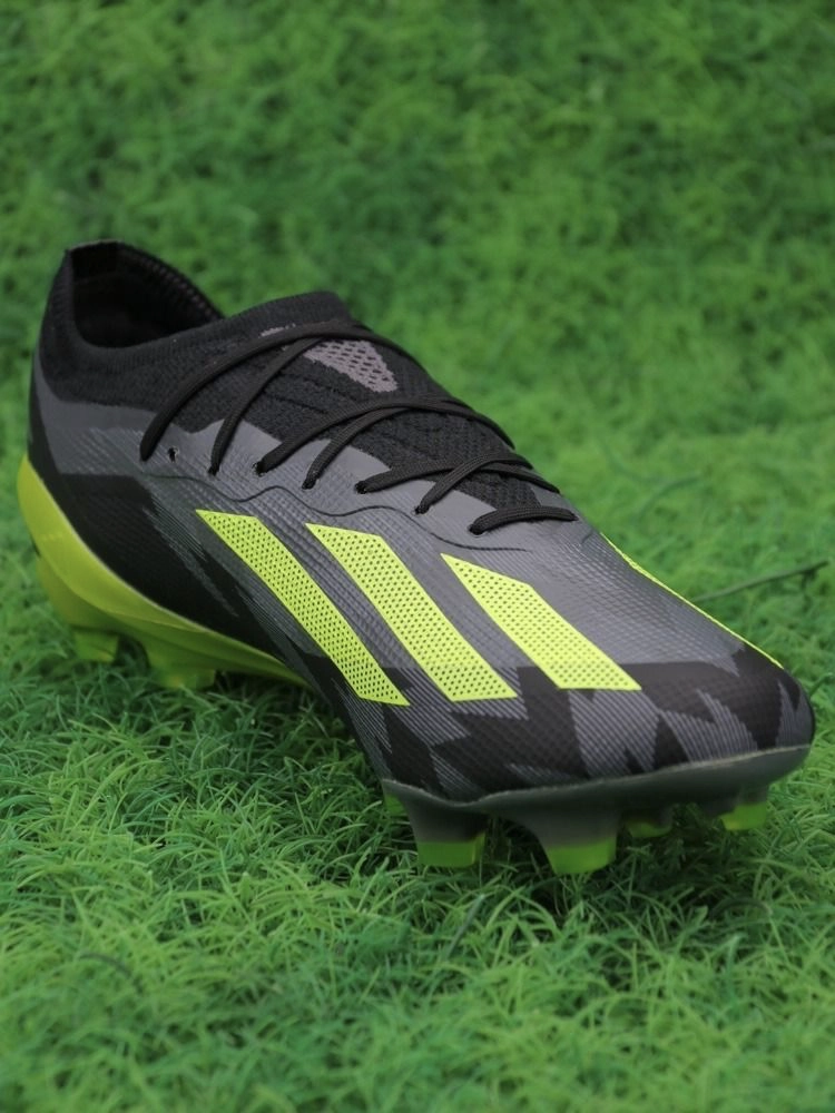 adidas X Crazyfast Injection.1 FG - Core Black/Team Solar Yellow/Grey Five