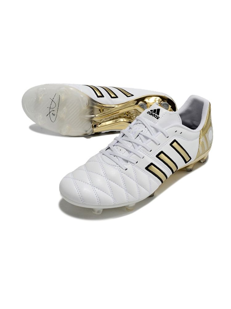 adidas 11Pro x Toni Kroos FG - Cloud White/Core Black/Gold Metallic