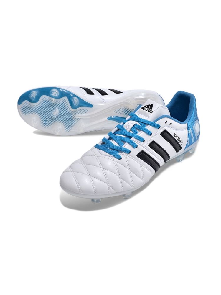 adidas Adipure 11Pro FG - White/Black/Blue
