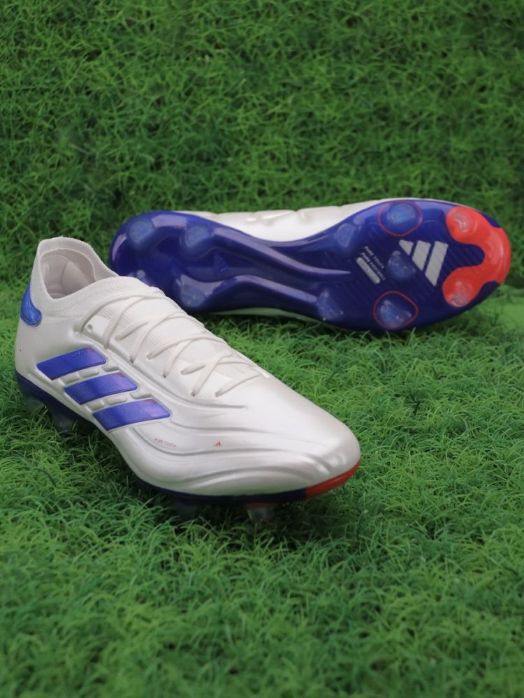adidas Copa Pure 2 Elite FG Advancement Pack - Footwear White/Lucid Blue/Solar Red