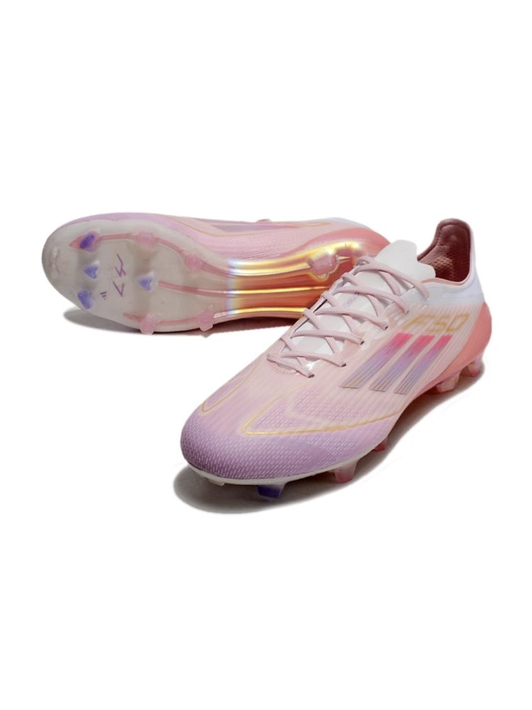 adidas F50 Elite FG Lamine Yamal 304 - Clear Pink/Purple Glow/Lite Pink