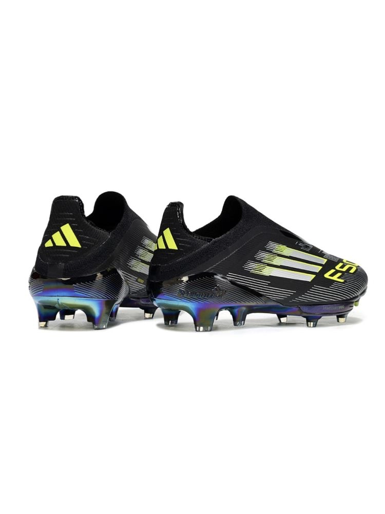 adidas F50+ Elite LightStrike FG Black Silver Volt