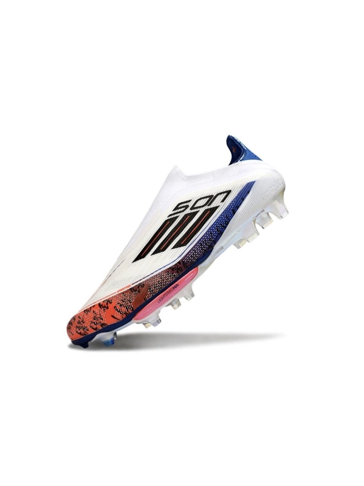 adidas F50+ Elite LightStrike FG White Orange Blue