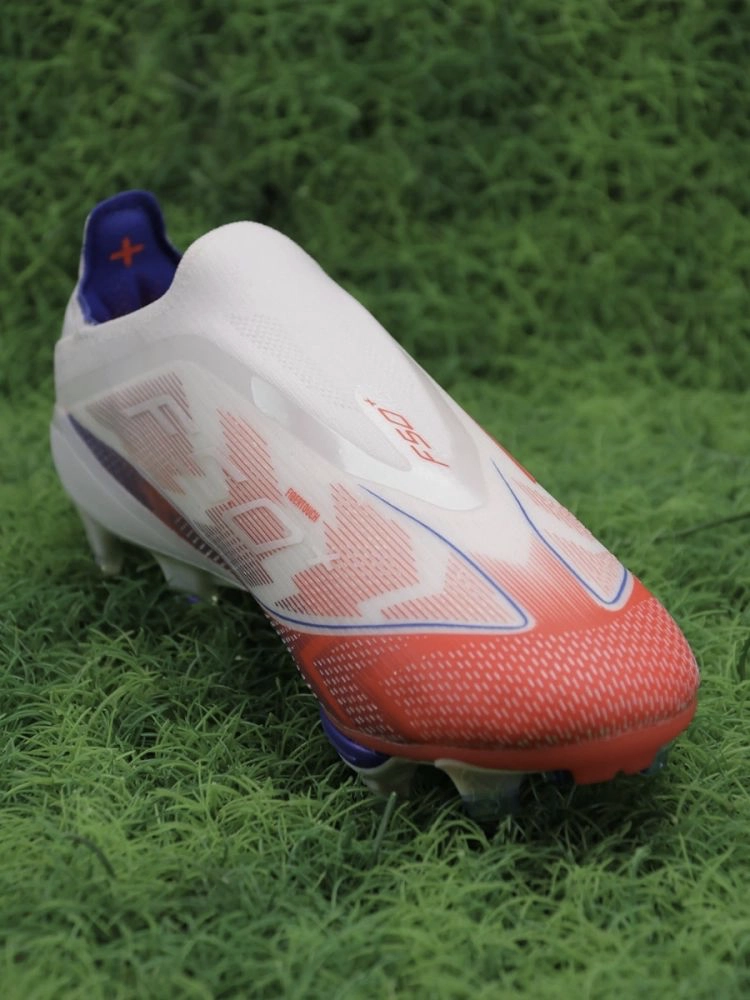 adidas F50+ FG Advancement - White/Solar Red/Lucid Blue