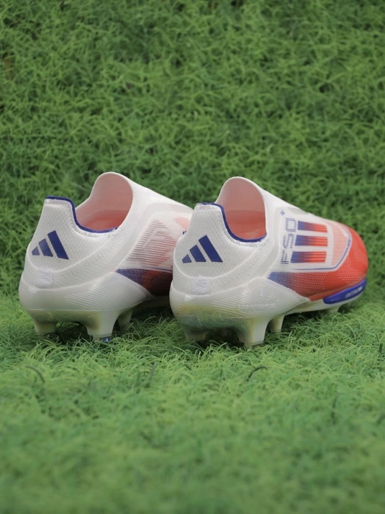 adidas F50+ FG Advancement - White/Solar Red/Lucid Blue