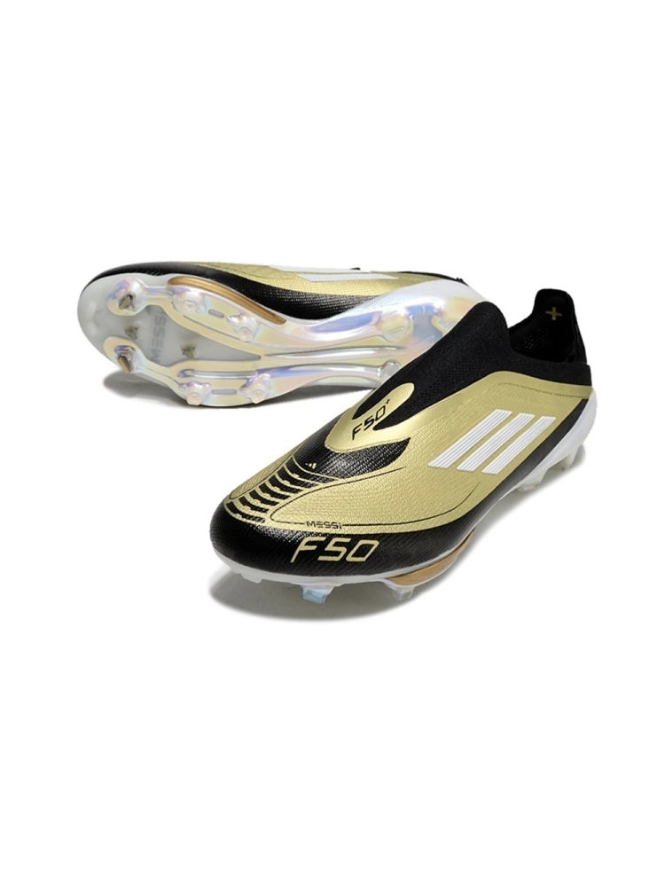 adidas F50+ Messi Elite FG Triunfo Dorado - Gold Metallic/Footwear White/Core Black