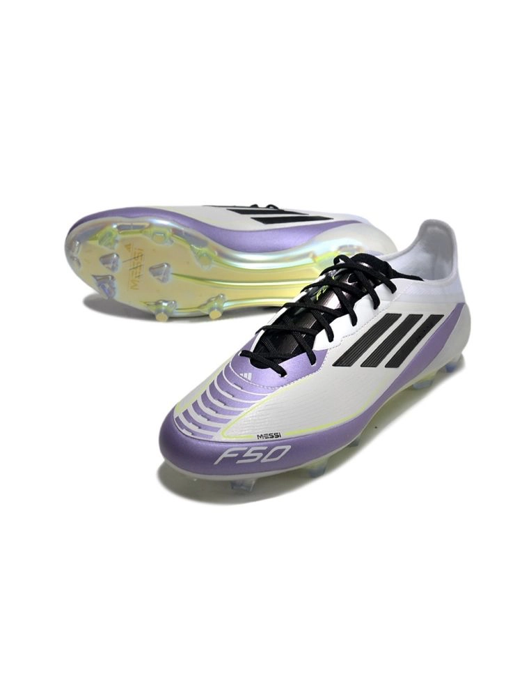 adidas F50 Messi Elite FG Triunfo Estelar - Footwear White/Core Black/Unity Purple
