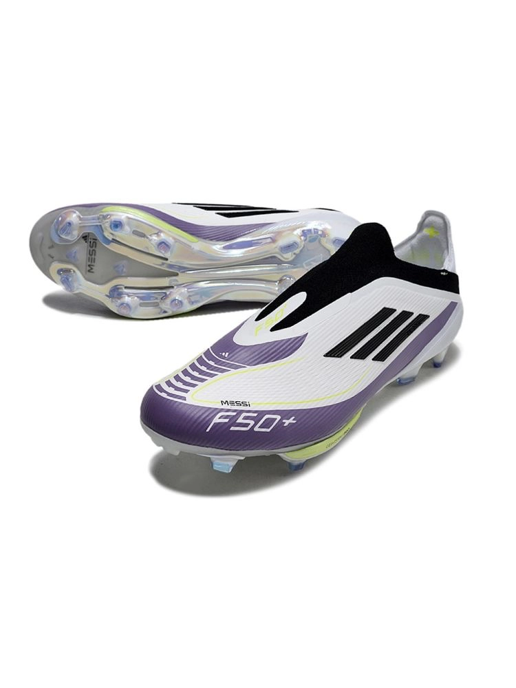adidas F50+ Messi Elite FG Triunfo Estelar - White/Core Black/Unity Purple