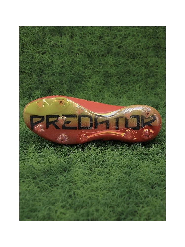 adidas Predator Elite Laceless FG Predstrike - Solar Red/Core Black/Solar Yellow