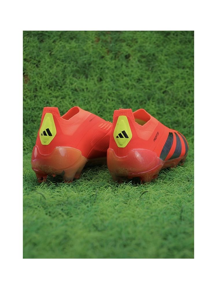 adidas Predator Elite Laceless FG Predstrike - Solar Red/Core Black/Solar Yellow