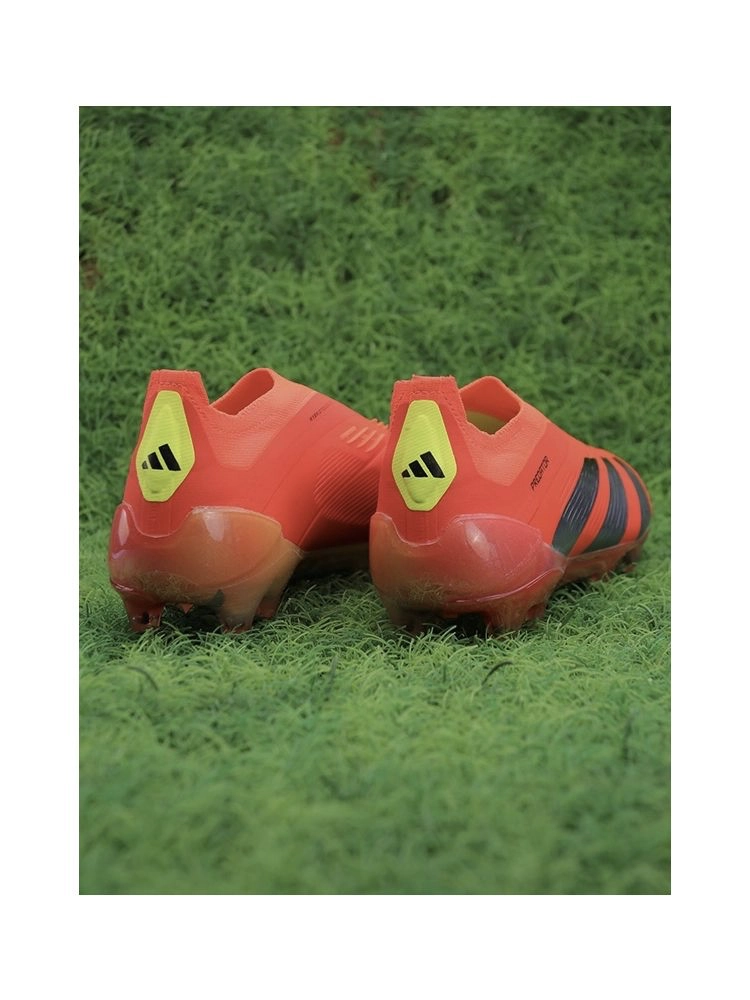adidas Predator Elite Laceless FG Predstrike - Solar Red/Core Black/Solar Yellow