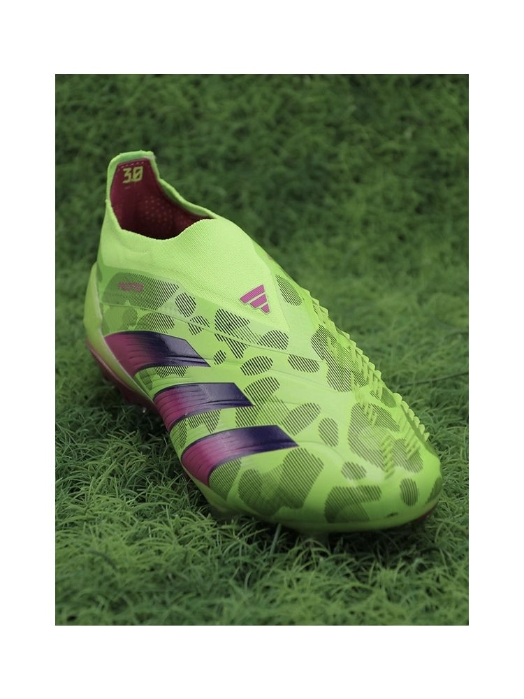 adidas Predator Elite Laceless FG Generation Pred - Solar Green/Shock Pink/Lucid Lemon
