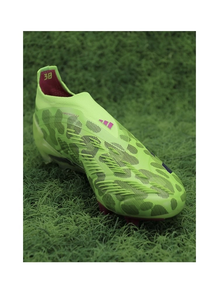 adidas Predator Elite Laceless FG Generation Pred - Solar Green/Shock Pink/Lucid Lemon