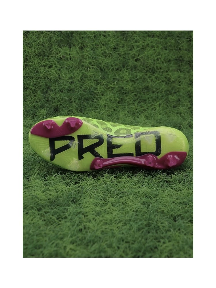 adidas Predator Elite Laceless FG Generation Pred - Solar Green/Shock Pink/Lucid Lemon