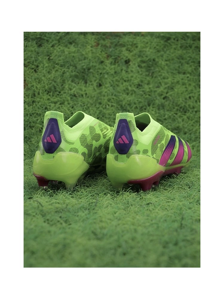adidas Predator Elite Laceless FG Generation Pred - Solar Green/Shock Pink/Lucid Lemon