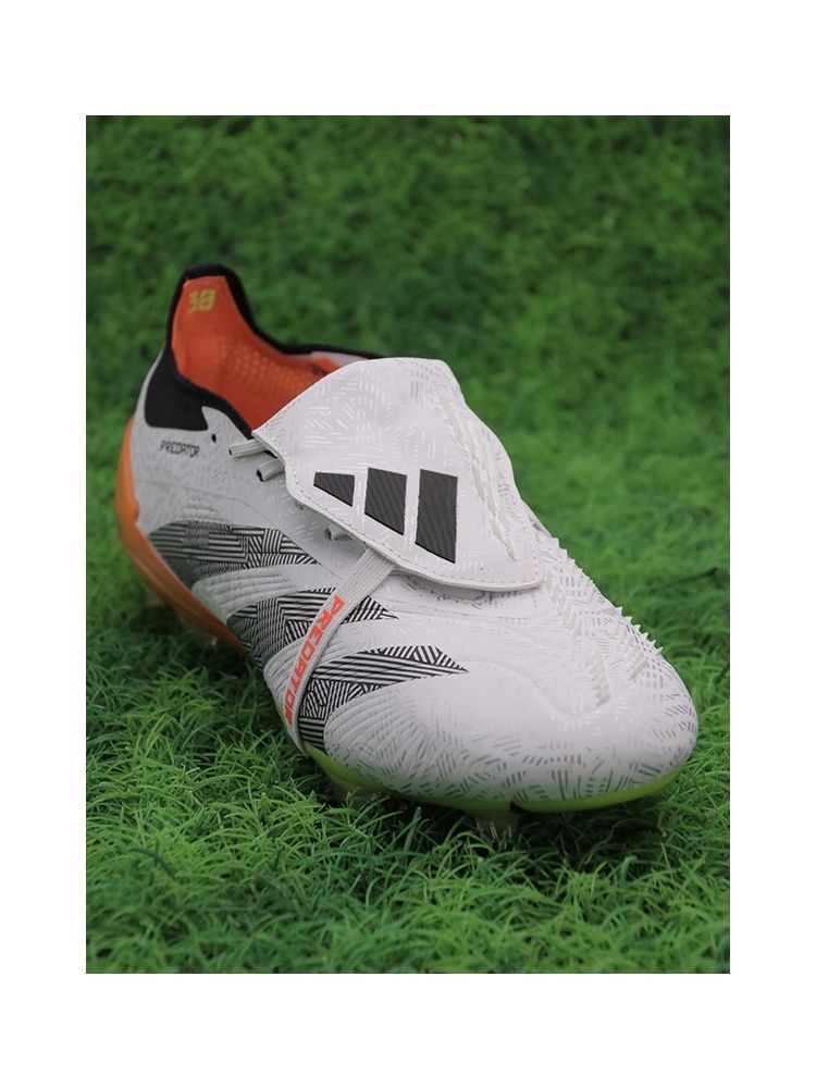 adidas Predator Elite Fold-over Tongue FG Vortex - White/Black