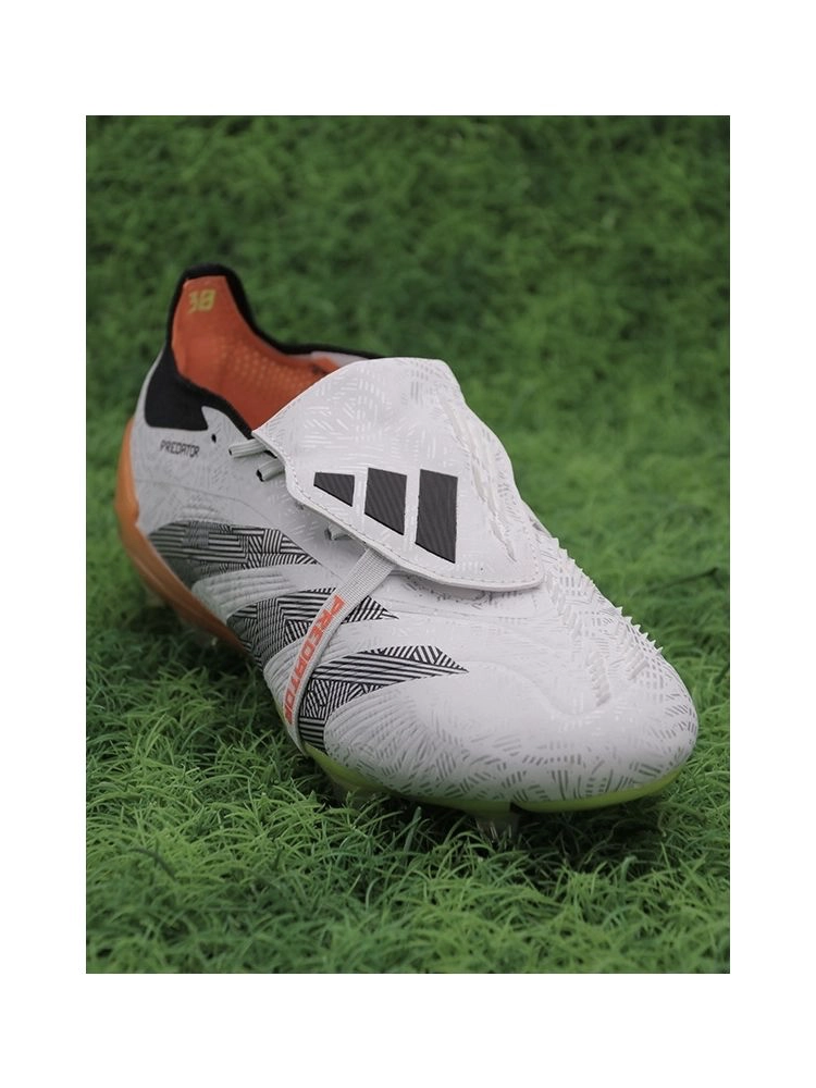 adidas Predator Elite Fold-over Tongue FG Vortex - White/Black