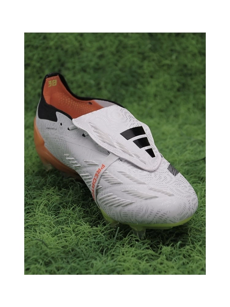 adidas Predator Elite Fold-over Tongue FG Vortex - White/Black
