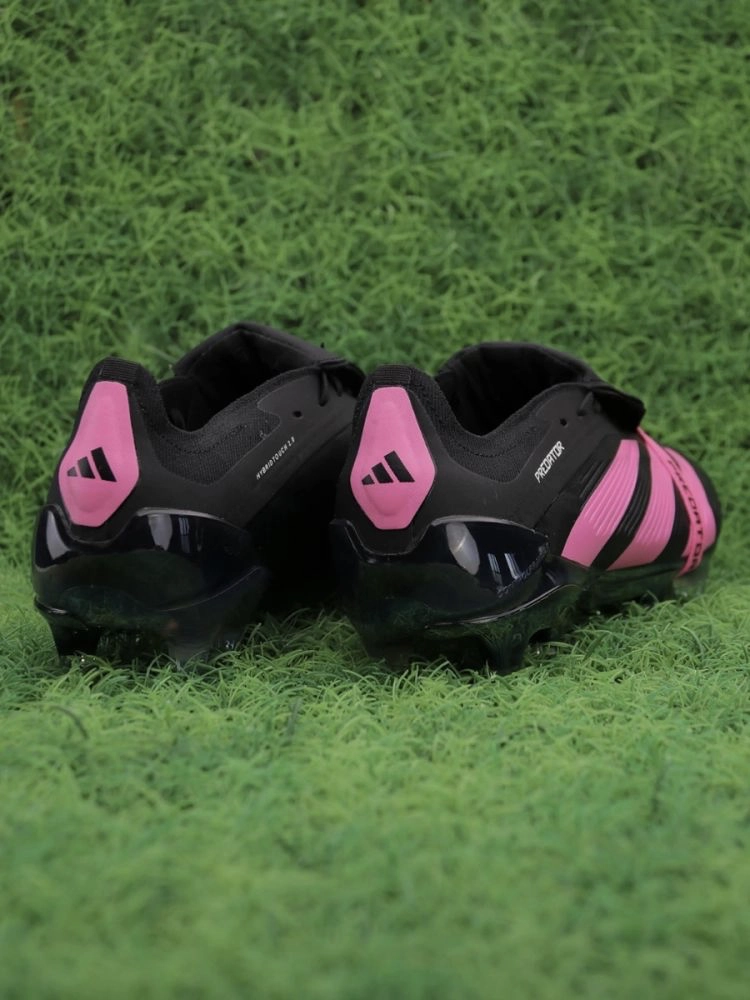 adidas Predator Elite Fold-over Tongue FG - Black/Pink